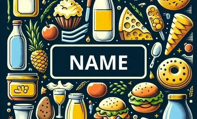 Nazwa dla produktów spożywczych